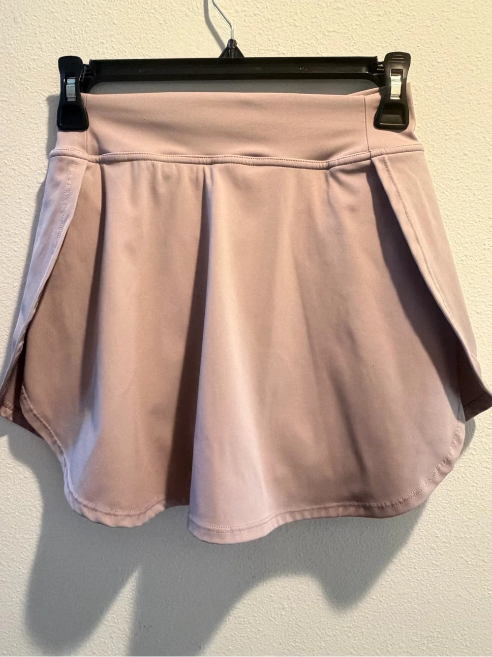 Gilly Hicks Matching Activewear Set | Crop Tank (S) + Skort (XS) | Blush Pink